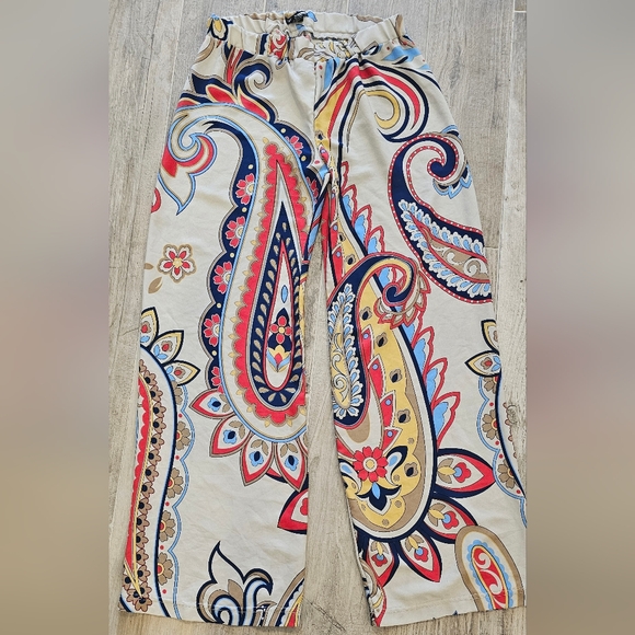 FASHION NOVA Satin Flare Pant - Picture 3 of 4